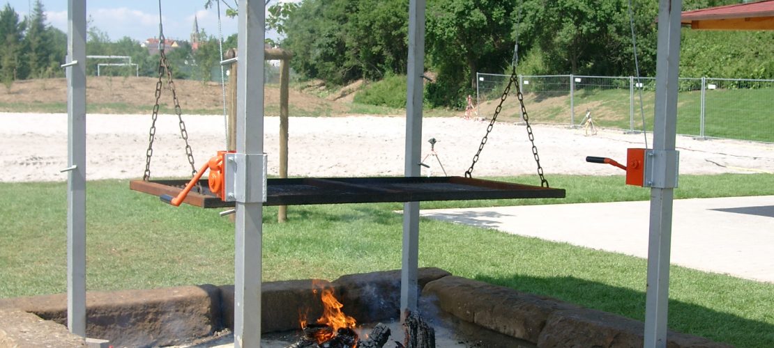 Sonderangefertigte Bausätze für Grillstellen