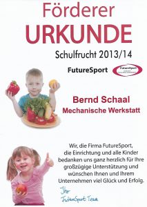 Förderer-urkunde-bernd-schaal