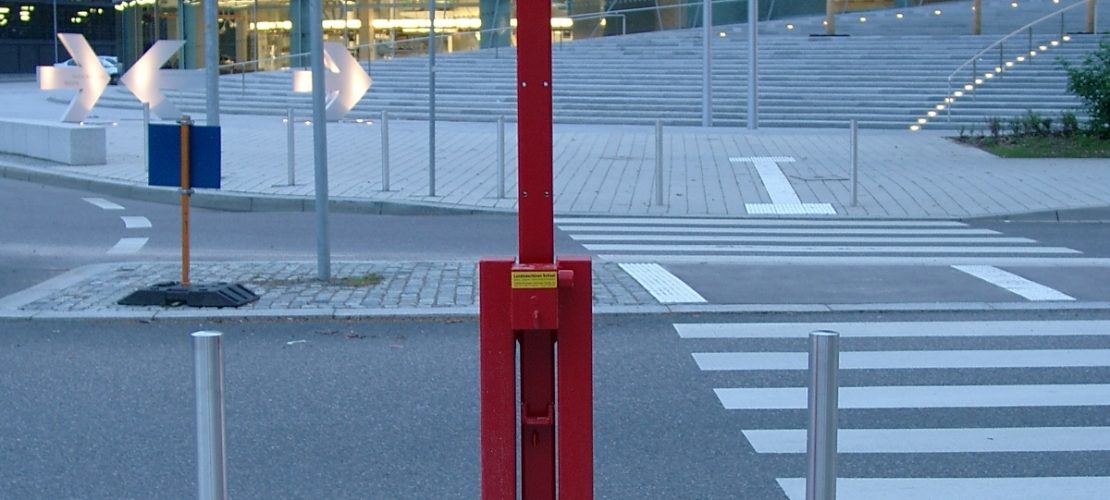 Kippschranke Alu-Balken komplett