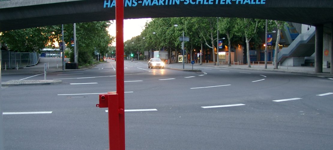 Kippschranke Alu-Balken komplett